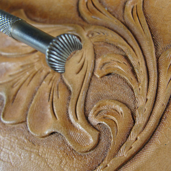 Vintage Leather Tool - Camouflage Leather Stamp | Pro Leather Carvers