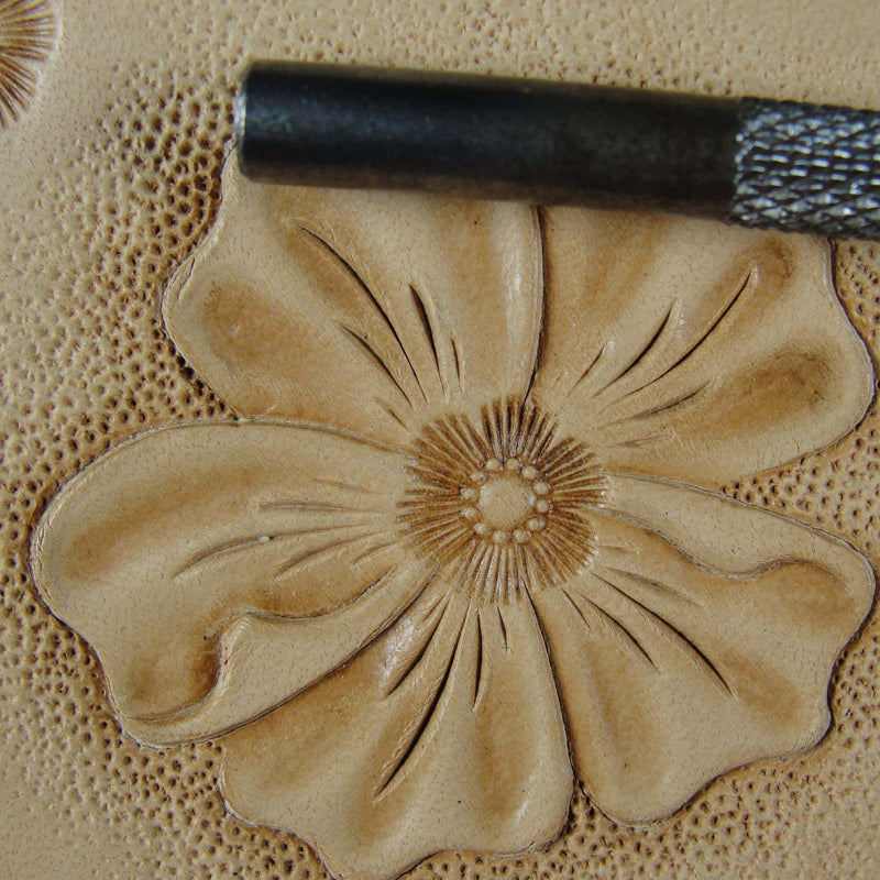 Vintage Leather Tool - Smooth Pear Shader Stamp | Pro Leather Carvers