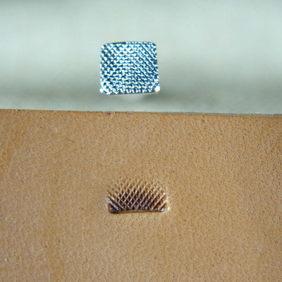 Vintage Craftool Co #198 Checkered Beveler Stamp | Pro Leather Carvers