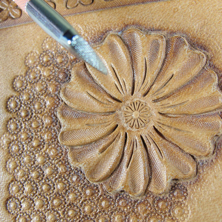 Vintage Craftool Co. #P370 Thumb Print Stamp | Pro Leather Carvers