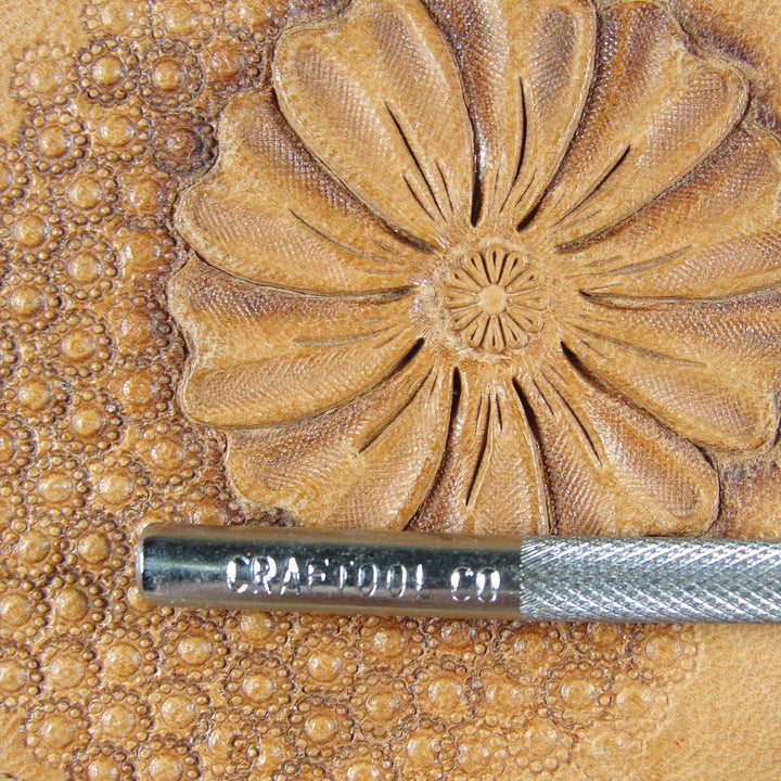 Vintage Craftool Co. #P370 Thumb Print Stamp | Pro Leather Carvers