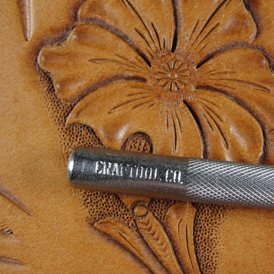 Vintage Craftool Co. #P371 Thumb Print Stamp | Pro Leather Carvers