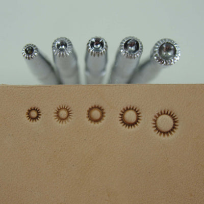 Vintage Craftool Co - Lined Seeder Stamp Set | Pro Leather Carvers