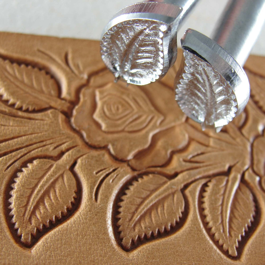 Vintage Craftool Co - #L948/949 Leaf Stamp Set | Pro Leather Carvers