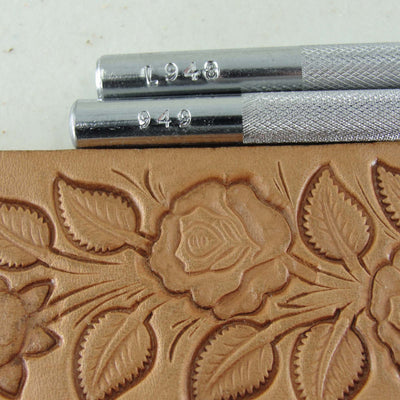 Vintage Craftool Co - #L948/949 Leaf Stamp Set | Pro Leather Carvers