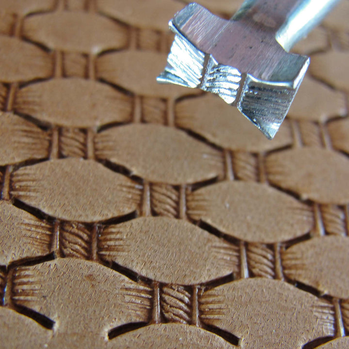 Vintage RBS #512 Small Rope Basket Weave Stamp | Pro Leather Carvers
