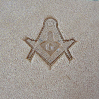 Vintage Craftool Co. #886 Mason Logo Stamp | Pro Leather Carvers