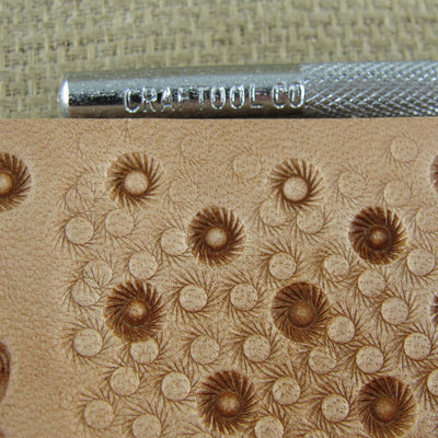 Vintage Craftool Co. #S344 Spiral Seeder Stamp | Pro Leather Carvers
