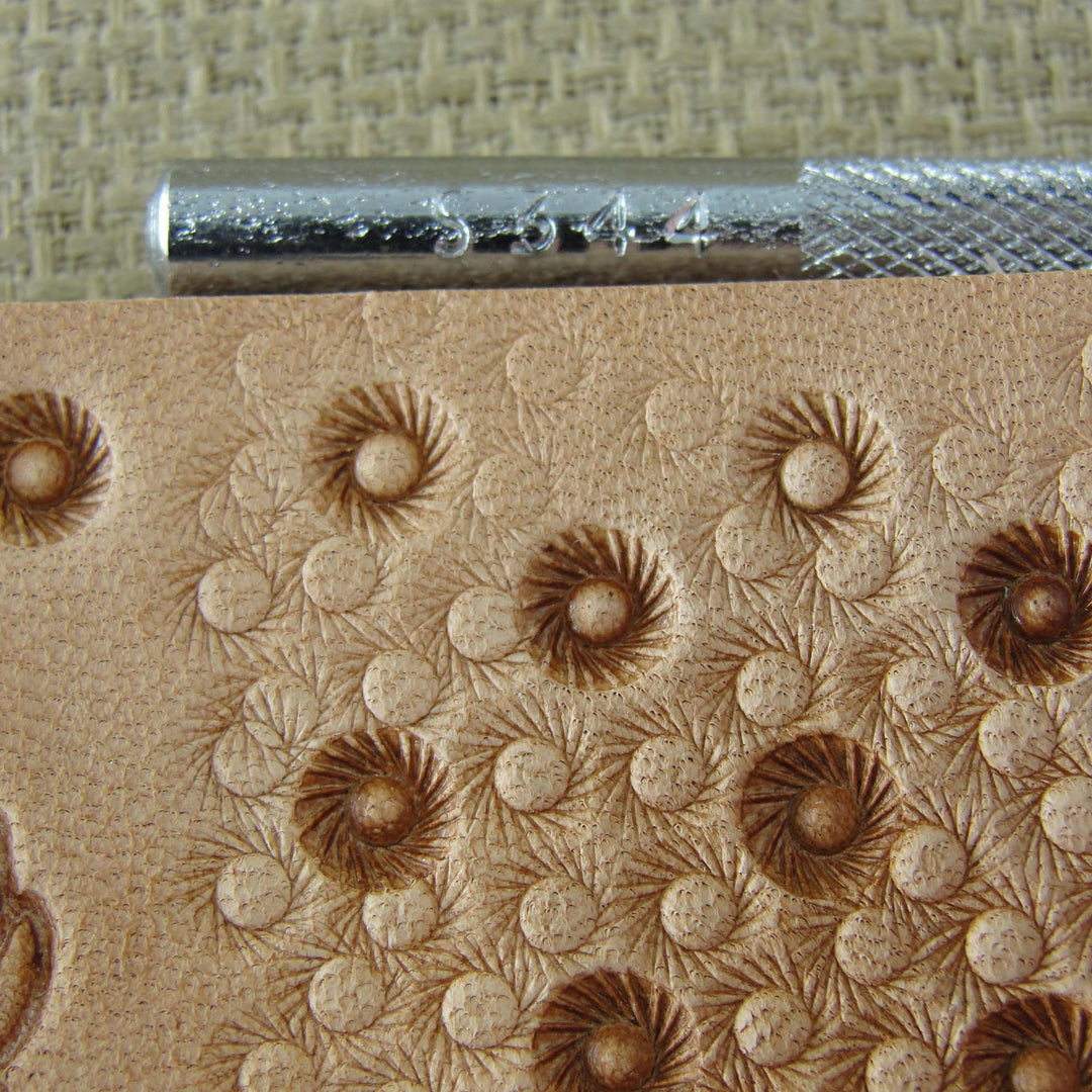 Vintage Craftool Co. #S344 Spiral Seeder Stamp | Pro Leather Carvers