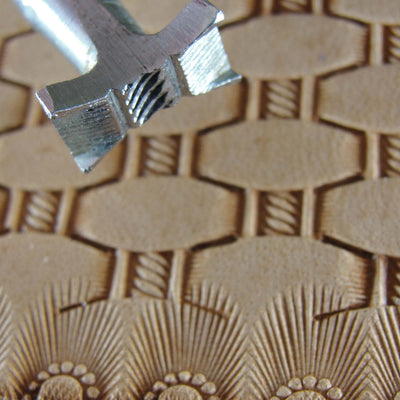 Vintage RBS #514 Rope Basket Weave Stamp | Pro Leather Carvers
