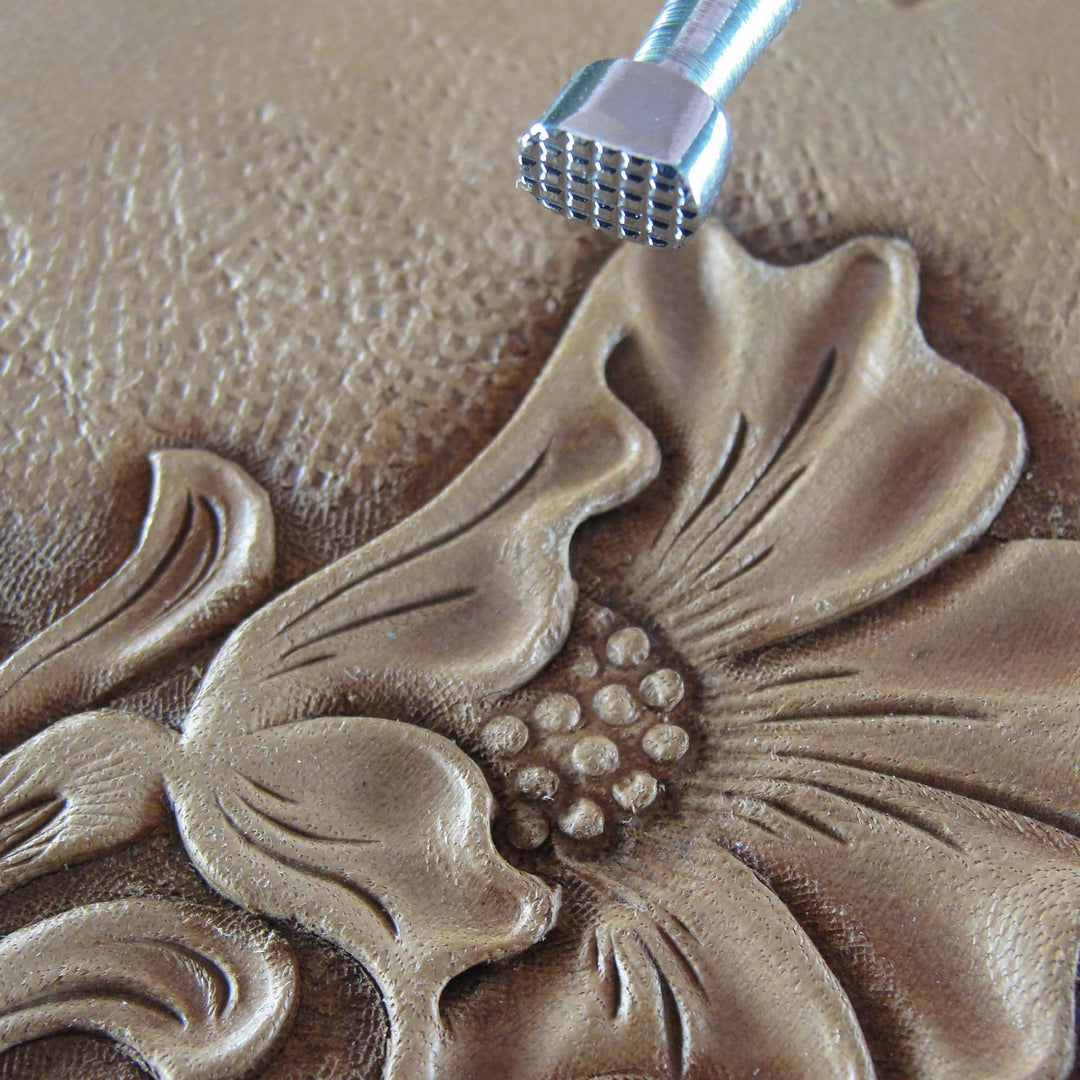 Vintage Craftool Co 884 Matting Background Stamp | Pro Leather Carvers