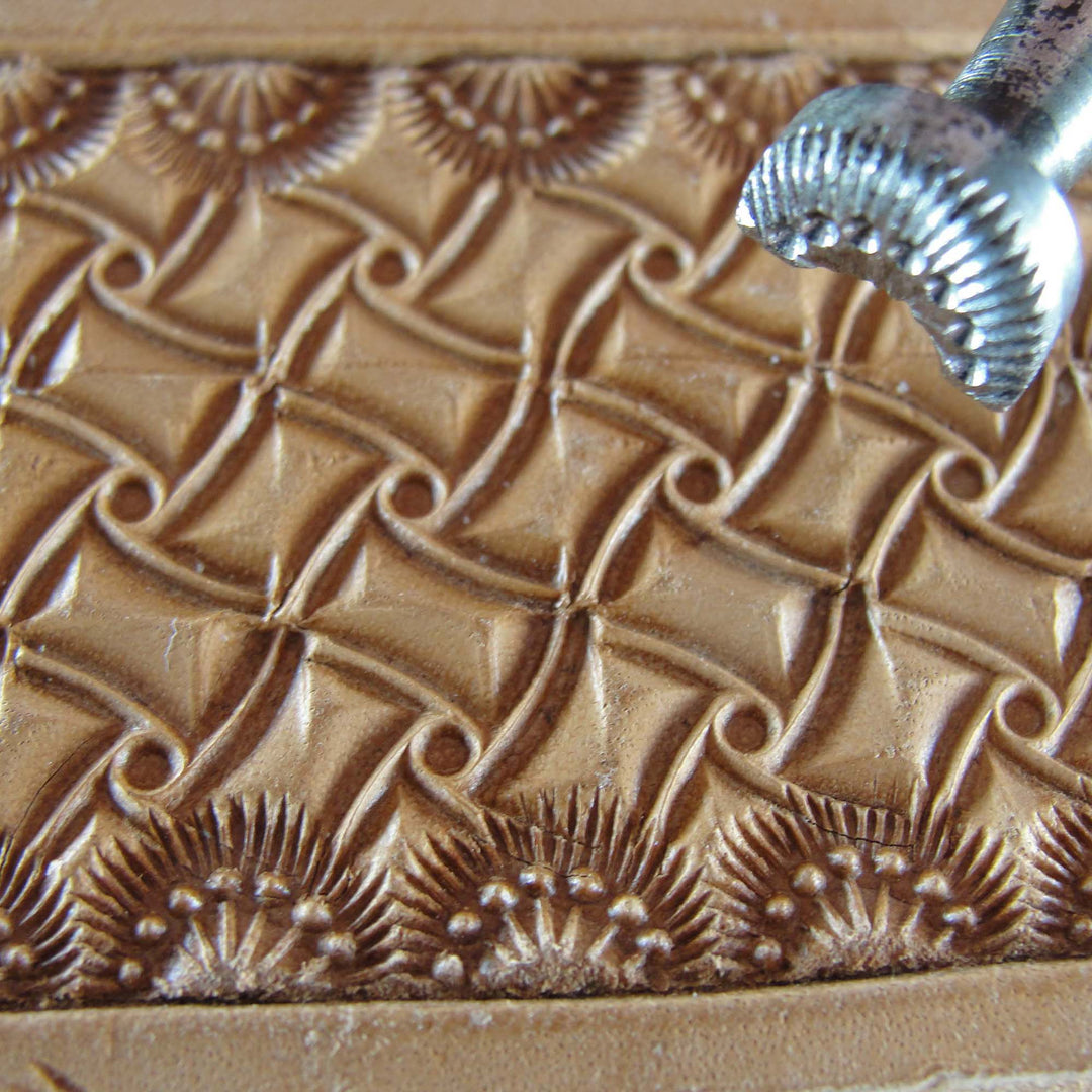 Vintage RBS #606 7-Seed Border Leather Stamp | Pro Leather Carvers