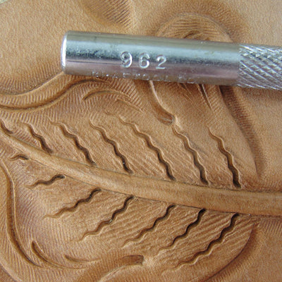 Vintage Craftool Co #962 Leaf Liner Stamp | Pro Leather Carvers