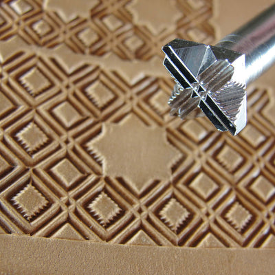 Vintage Craftool Co. #G539 Geometric Stamp | Pro Leather Carvers