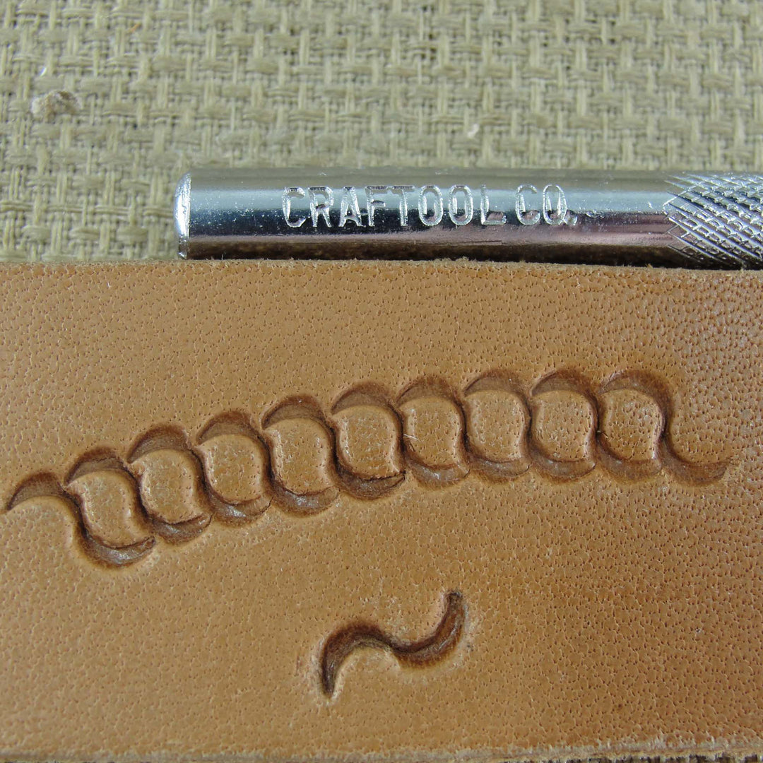 Vintage Craftool Co. #875 Rope Border Stamp | Pro Leather Carvers