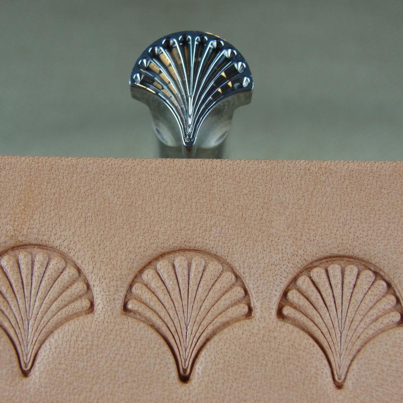 Petal Shell Burst Geometric Leather Stamp - King | Pro Leather Carvers