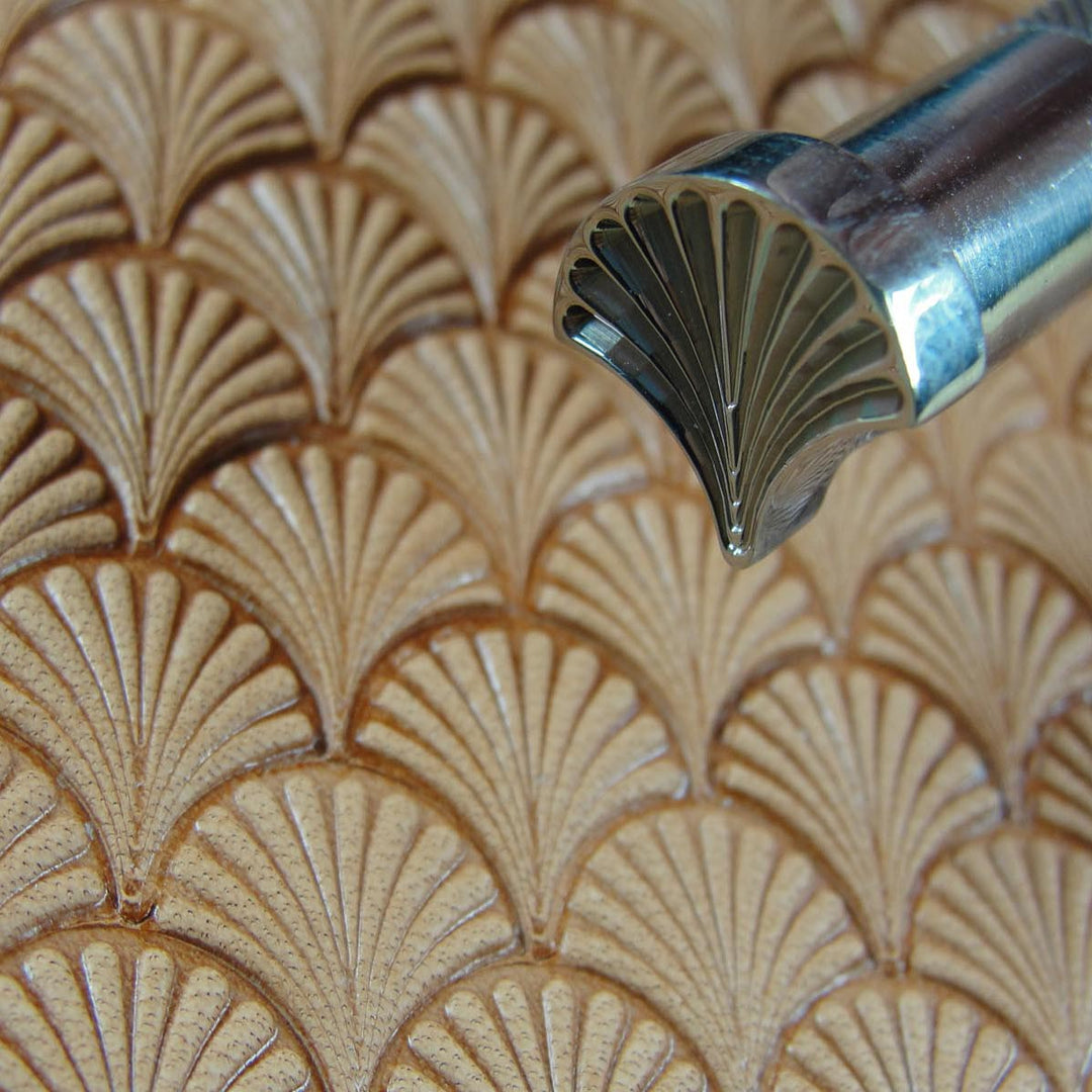 Petal Shell Burst Geometric Leather Stamp - King | Pro Leather Carvers