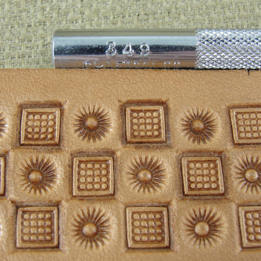 Vintage Craftool Co. #349 Lined Seeder Stamp | Pro Leather Carvers