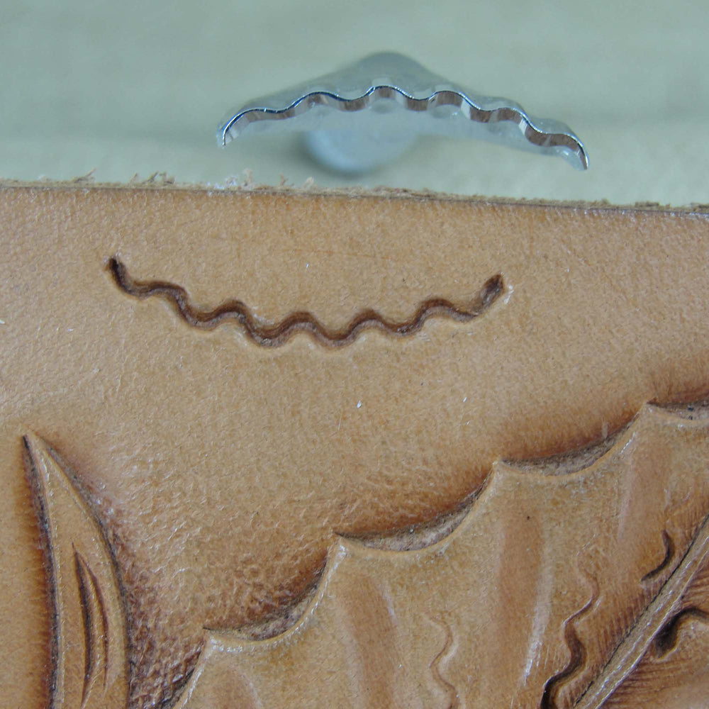 Vintage Craftool Co. #414 Wiggler Veiner Stamp | Pro Leather Carvers