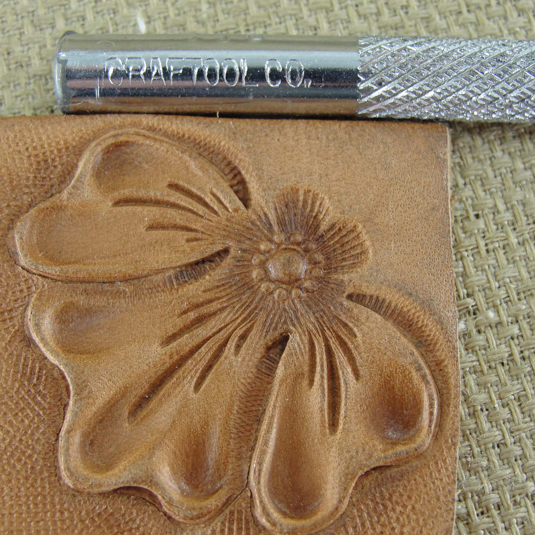 Vintage Craftool Co. #716 Flower Center Stamp | Pro Leather Carvers