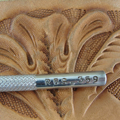 Vintage RBS #359 Lined Stop Leather Stamp | Pro Leather Carvers
