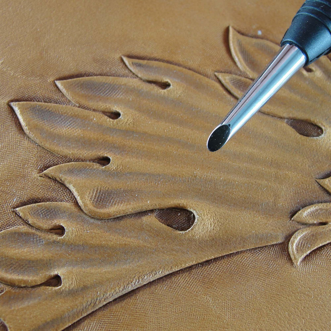 Undercut Petal Lifter Leathercraft Modeling Tool | Pro Leather Carvers