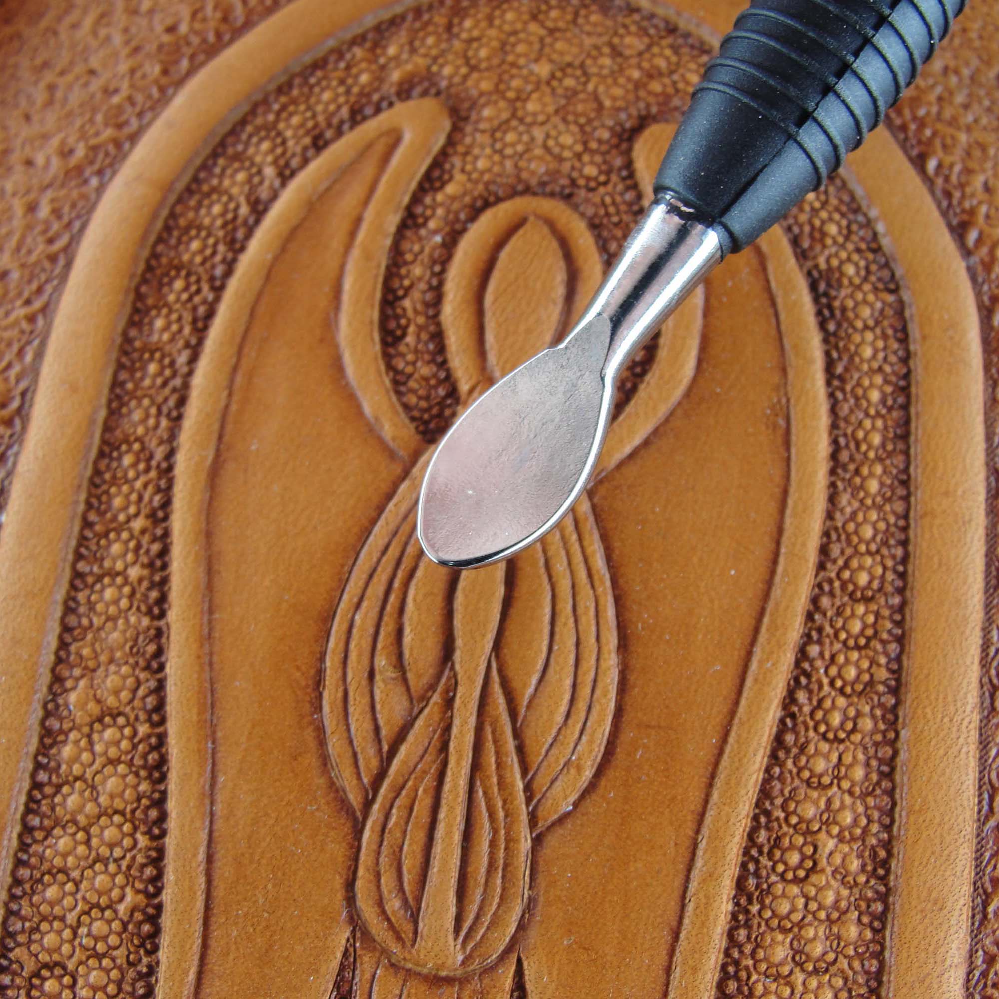 Large Modeling Spoon Leathercraft Hand Tool Pro Leather Carvers