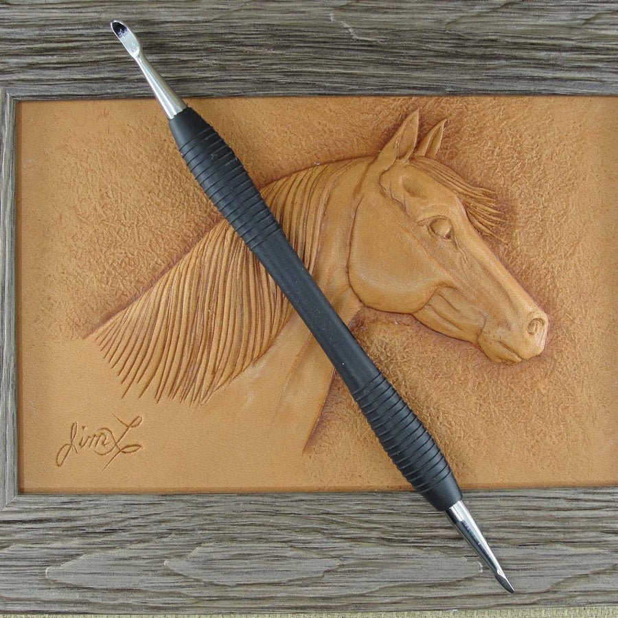 Small Modeling Spoon Leathercraft Hand Tool Pro Leather Carvers