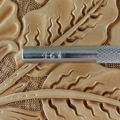 Vintage Craftool Co. #421 Wiggler Veiner Stamp | Pro Leather Carvers