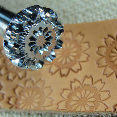 E385 Flower Leather Stamping Tool - Craft Japan | Pro Leather Carvers
