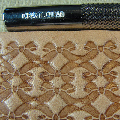 E390 Ribbon/Bow Geometric Leather Tool - Japan | Pro Leather Carvers