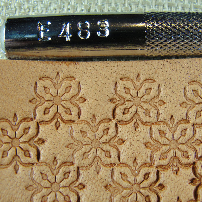 E483 Geometric Leather Stamp - Craft Japan | Pro Leather Carvers