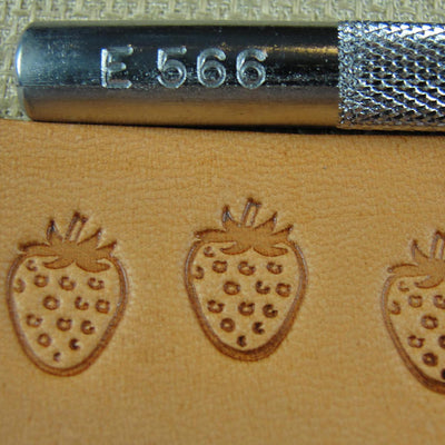 E566 Strawberry Leather Stamping Tool - Japan | Pro Leather Carvers