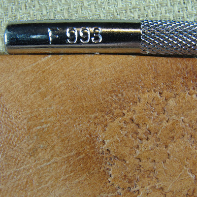 F993 Figure Carving Leather Stamping Tool | Pro Leather Carvers
