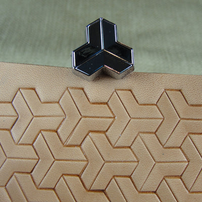 G2284 Tri Geometric Leather Stamping Tool | Pro Leather Carvers