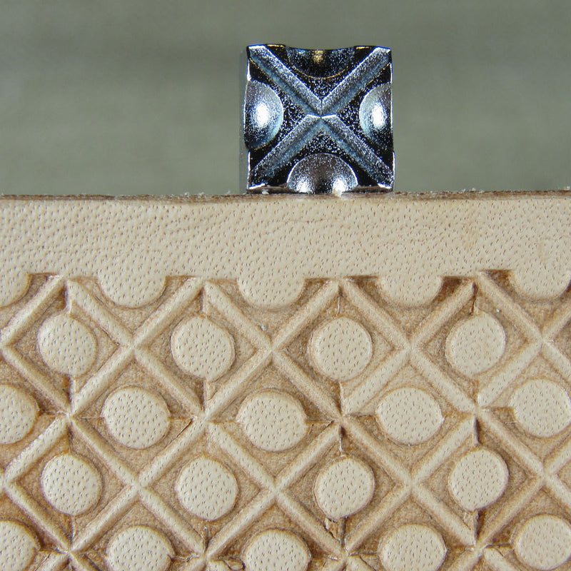 G542 Geometric Leather Stamping Tool | Pro Leather Carvers
