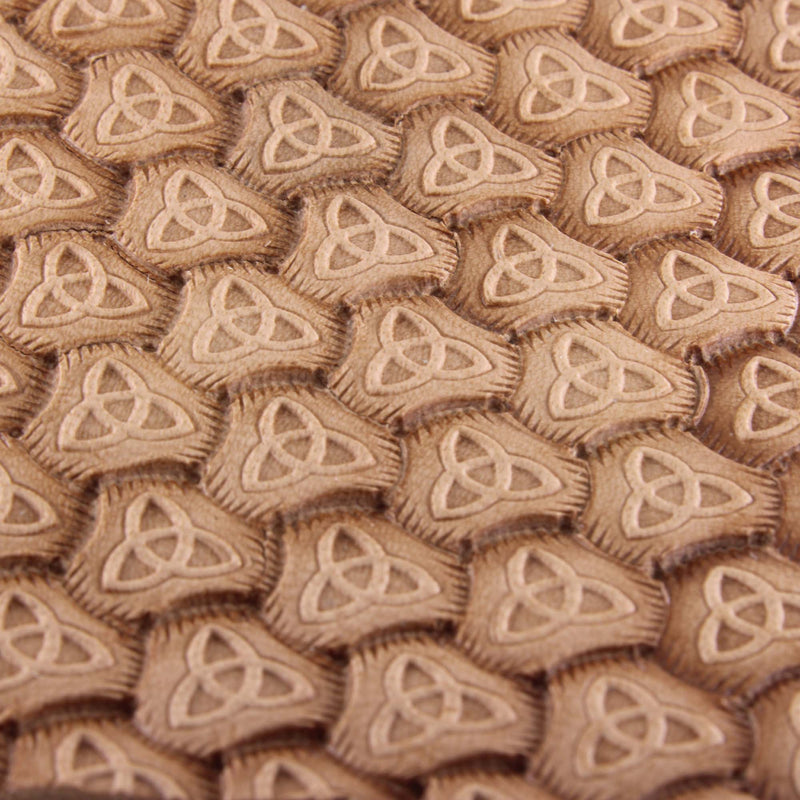 Celtic Tri-Weave Geometric Stainless Steel Stamp - Pro Leather Carvers