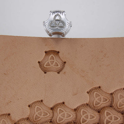 Celtic Tri-Weave Geometric Stainless Steel Stamp - Pro Leather Carvers