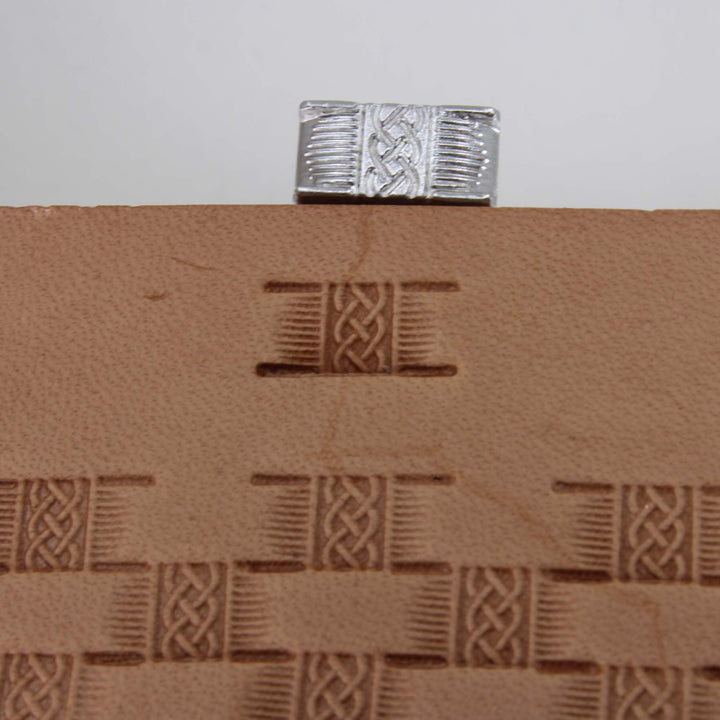 Celtic Basket Weave Stainless Steel Stamp - Pro Leather Carvers