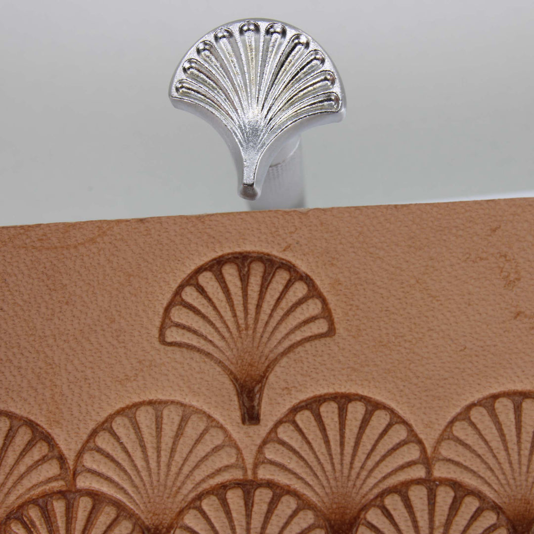 Petal Shell Geometric Stainless Steel Stamp - Pro Leather Carvers