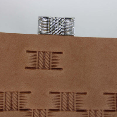 Double Rope Basket Weave Stainless Steel Stamp - Pro Leather Carvers