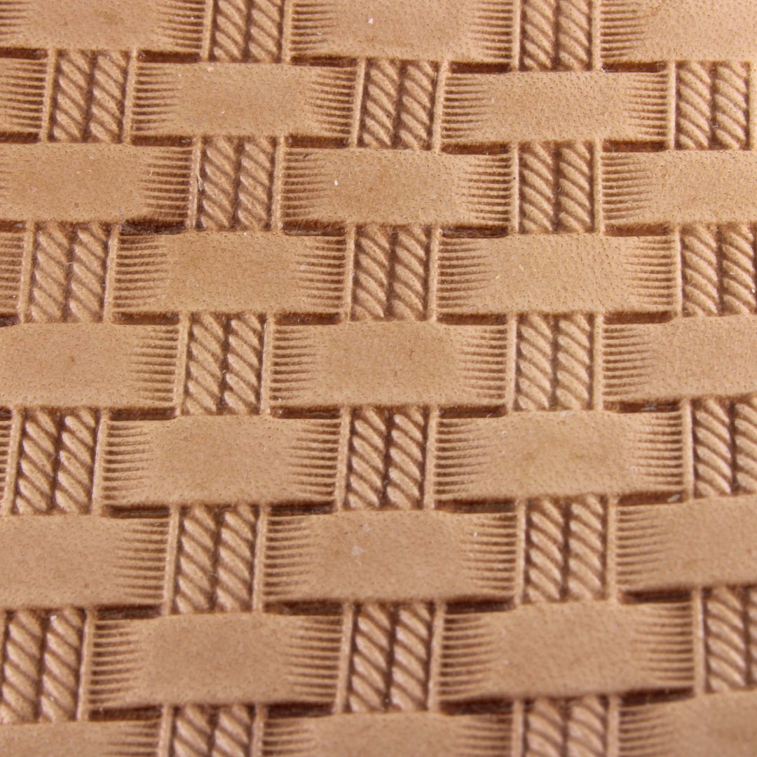 Double Rope Basket Weave Stainless Steel Stamp - Pro Leather Carvers