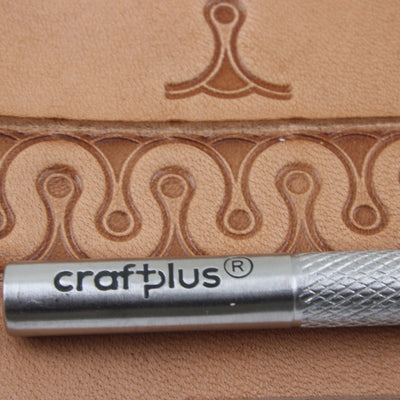 Eiffel Serpentine Border Stainless Steel Stamp - Pro Leather Carvers