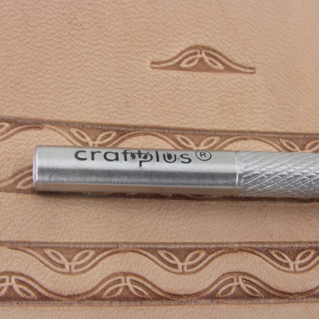 Floral Serpentine Border Stainless Steel Stamp - Pro Leather Carvers