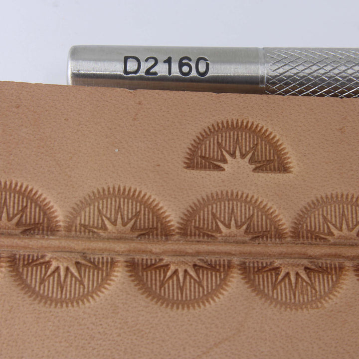 Lined Sunrise Border Stainless Steel Stamp - Pro Leather Carvers