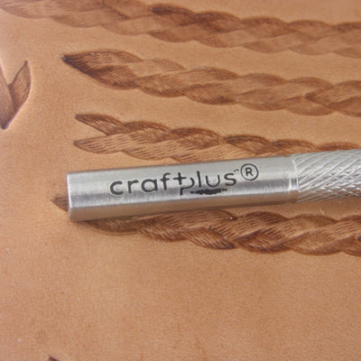 Small Textured Braid Border Leather Stamp - Pro Leather Carvers