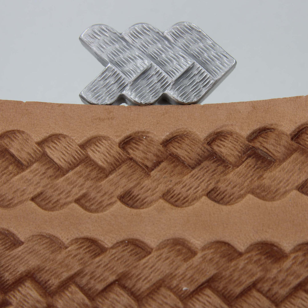 Triple Textured Braid Border Leather Stamp - Pro Leather Carvers