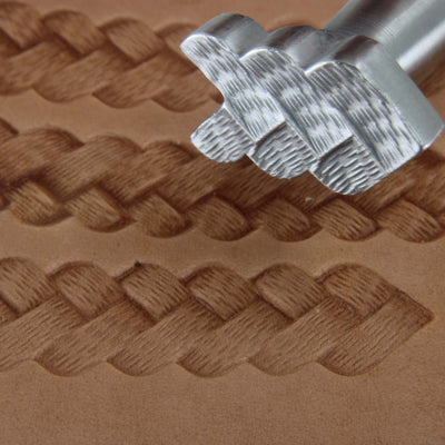 Triple Textured Braid Border Leather Stamp - Pro Leather Carvers