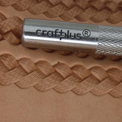 Triple Textured Braid Border Leather Stamp - Pro Leather Carvers
