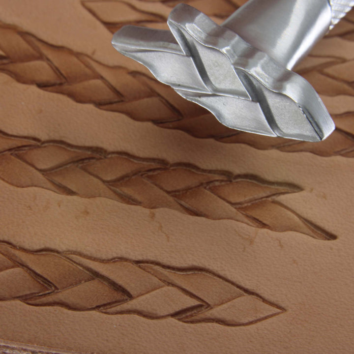 Double Woven Braid Border Stainless Steel Stamp - Pro Leather Carvers